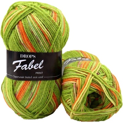 Drops Fabel print 151 guacamole