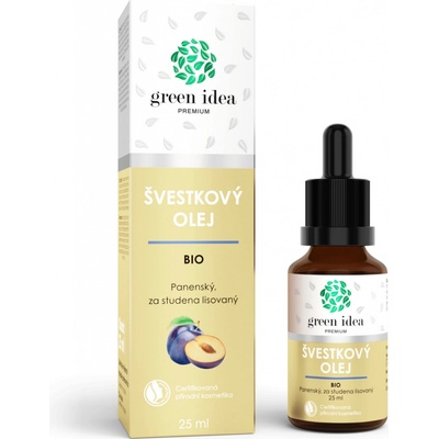 Green idea Švestkový olej BIO 25 ml – Zboží Dáma