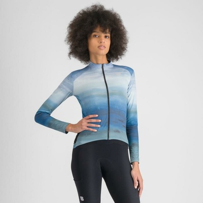 Sportful FLOW SUPERGIARA THERMAL dámsky blue vintage