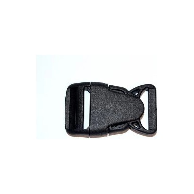 Spona plastová 30 mm čierna vzor 3