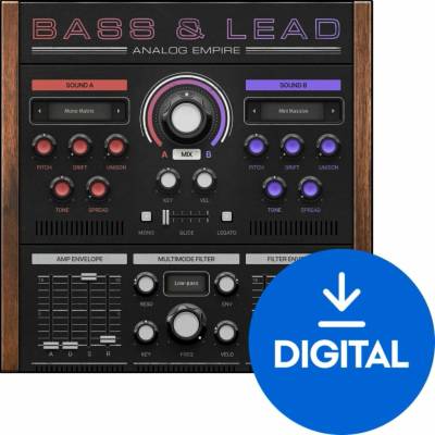 MeldaProduction Analog Empire: Bass & Lead (Digitálny produkt)