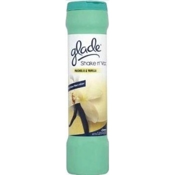 Glade Shake n´ Vac Magnolia & Vanilla osvěžovač koberců a pohlcovač pachů 500 g