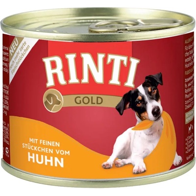 RINTI 12x185г Gold RINTI консервирана храна за кучета - пилешки хапки