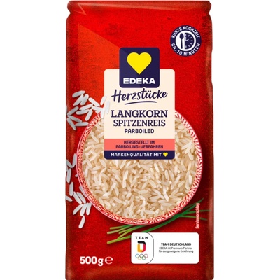 Edeka Parboiled rýže dlouhozrná předvařená 0,5 kg