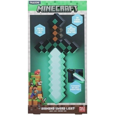 Lampička Icon Minecraft - Diamod Sword