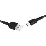 hoco. X13 USB кабел за данни - Type-C, 100 см, ЧЕРЕН (X13 BLACK)