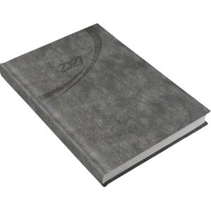 Realsystem Дневник за срокове REALSYSTEM Fashion A/5 седмичен, бял, с графитни страници, 2027 (5300-03)