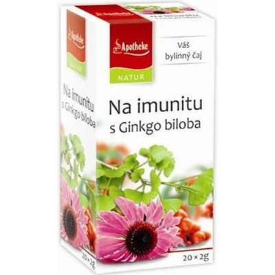 Apotheke Natur Imunita s Ginkgo biloba 18 x 2 g