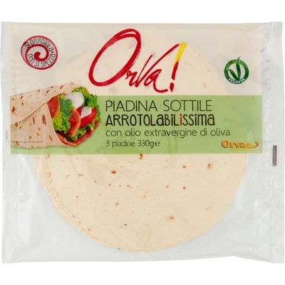 Orva tenká vegánska Piadina 330 g