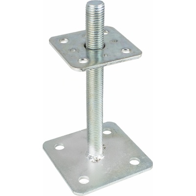 MTR Patka sloupku stavitelná, M20 x 200mm, (110x110+80x80), pevná matice, ZN