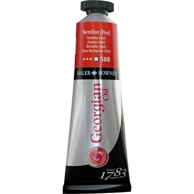 Daler Rowney Georgian Маслена боя Vermilion Hue 38 ml 1 бр (111014588)
