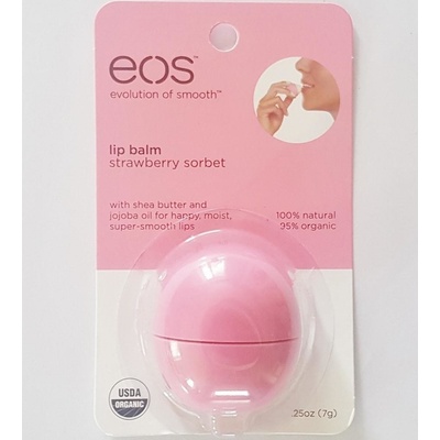 EOS Lip Balm Strawberry Sorbet balzám na rty 7 g