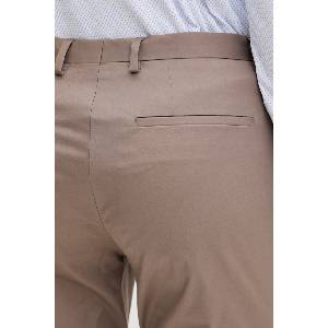 HUGO BOSS панталон slim fit мъжки от памук с еластан Hesten253X (50559657) - answear - 166,23 лв