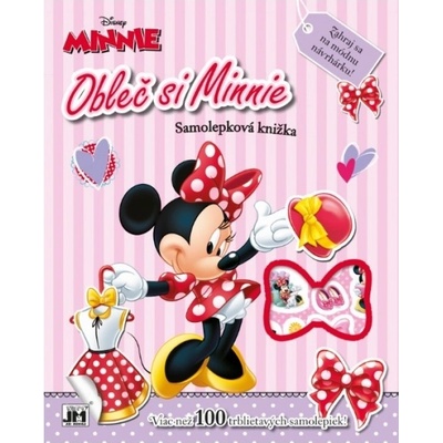 Oble č si Minnie - 24 strán a 8 listov samolepiek Walt Disney