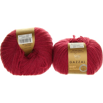 Gazzal Baby Alpaca 46027 vínová