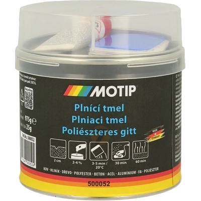 Motip 500052 polyesterový plniaci tmel s tužidlom 1 kg