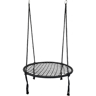 EcoToys zahradní houpačka Čapí hnízdo 80 cm černá