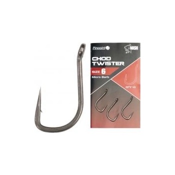 Kevin Nash Pinpoint Chod Twister Micro Barbed vel.8 10 ks