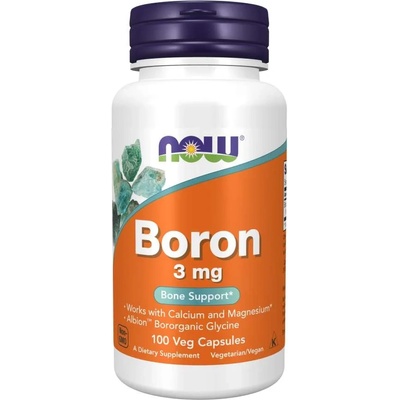 NOW Boron, 3 mg, 100 капсули, Now