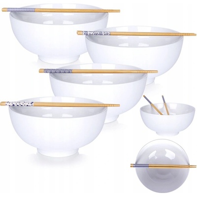 Vilde Miska na servírování asijských pokrmů bílý porcelán 20 cm 1,6 l