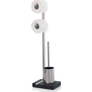 blomus Матирана стойка за 2 бр тоалетна хартия и четка за тоалетна blomus от серия menoto