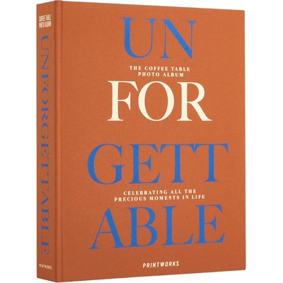 Printworks Албум за снимки UNFORGETTABLE, оранжев, Printworks (PRPW00614)