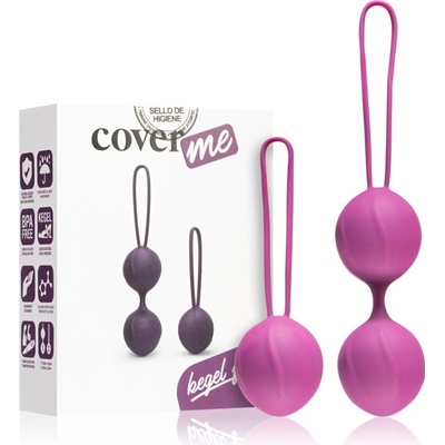 CoverMe Kegel Kit Single venušiny kuličky 10 cm + Duo venušiny kuličky 15,4 cm