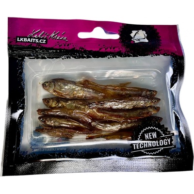LK Baits Dipovaná Rybička Predátor M 5-8 cm 10 ks – Hledejceny.cz