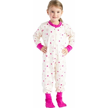 Dievčenské overal bílá