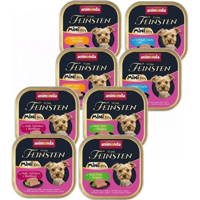 Animonda Vom Feinsten mini adult Mix příchutí 12 x 100 g