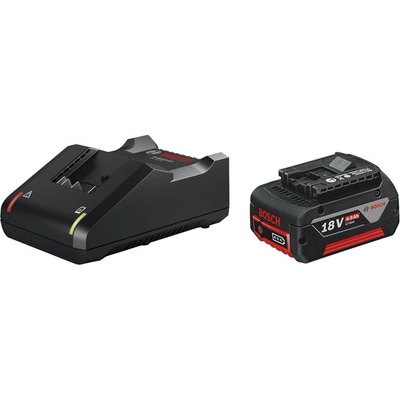 Bosch АКУМУЛАТОРНА БАТЕРИЯ И ЗАРЯДНО УСТРОЙСТВО 18 v 4 ah bosch professional gba 18 (3165140970297)