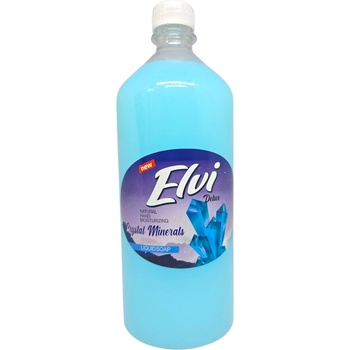 ELVI течен сапун, Delux, 1000мл, Crystal Minerals