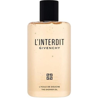 Givenchy L’Interdit sprchový olej plnitelný pro ženy 200 ml