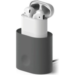 elago Док станция за зареждане на Apple Airpods - Elago Airpods Charging Station (тъмносива) (EST-AP-DGY)