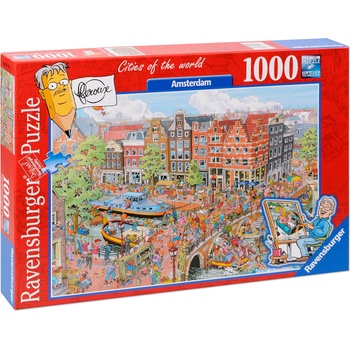 Image 1 of Ravensburger Пъзел Ravensburger от 1000 части - Амстердам (19192)
