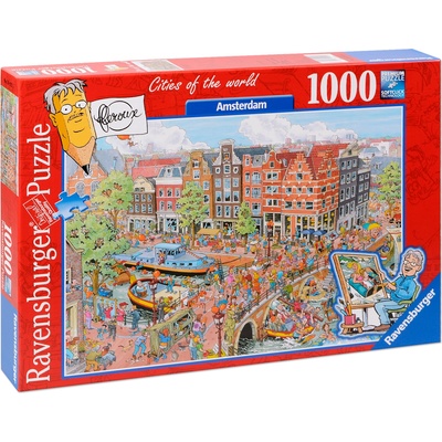 Ravensburger Пъзел Ravensburger от 1000 части - Амстердам (19192)