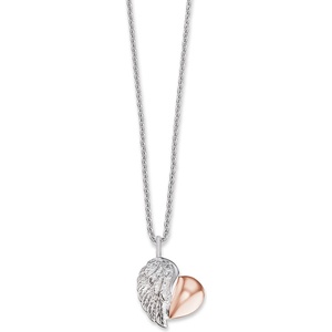 Engelsrufer ERN-LILHEARTWING heart wing ladies necklace 40cm, adjustable, Жени