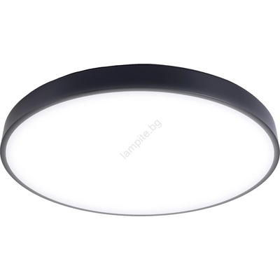 MAX-LED Led Димируем плафон led/30w/230v 3000-6500k Ø 30 см черен + д. у (mx0282)