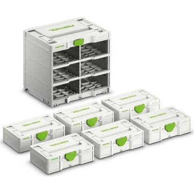 Festool SYS3-RK/6 M 337-Set Systainer3 Rack 577816