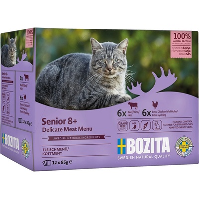 Ekonomické balení Bozita Morsels in Sauce Senior 24 x 85 g