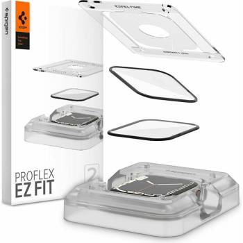 Spigen Протектори Spigen - ProFlex EZ Fit, Apple Watch 7/8 45 mm, 2 броя, черен (KF237779)