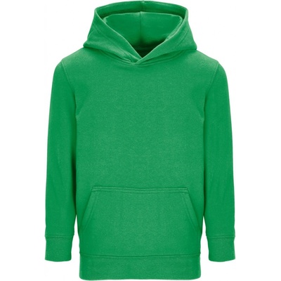 Sol's Collection Condor Kids detská mikina s kapucňou kelly green