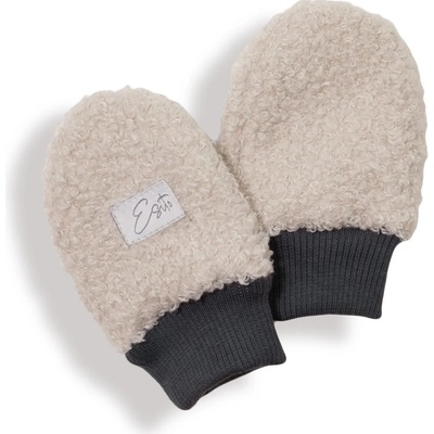Esito Zimní bezpalcové rukavice Teddy fleece double Nature smetanová – Zboží Dáma