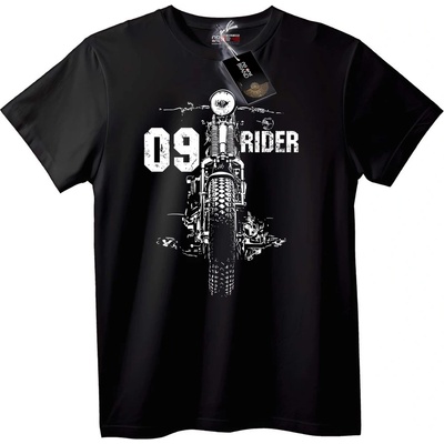 NOONEBRAND Тениска Мотоциклетист 09 - 2XL, Black