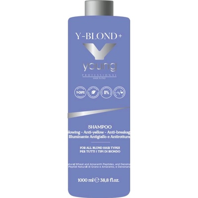 Young Y-BLOND Šampon pro neutralizaci žlutých tónů a lesk vlasů 1000 ml