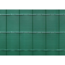 Protipohľadové pásy z PVC zelené profilované 24 cm x 201,5 cm balenie 4 ks