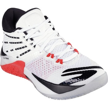 Skechers Мъжки баскетболни кецове Skechers Reign Basketball Trainers Mens - White/Black