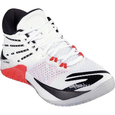 Skechers Мъжки баскетболни кецове Skechers Reign Basketball Trainers Mens - White/Black