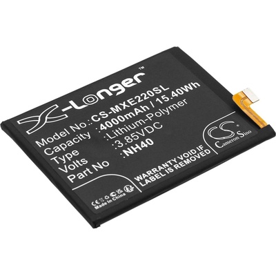 Cameron Sino Батерия за Motorola Moto E22, Moto E22i и други, 4000 mAh, Li-Pol (CS-MXE220SL)