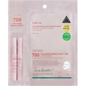 VT Cosmetics Collagen Reedle Shot 700 2Step Mask - Колагенова Маска за Лице със Спикули 1.5+25g